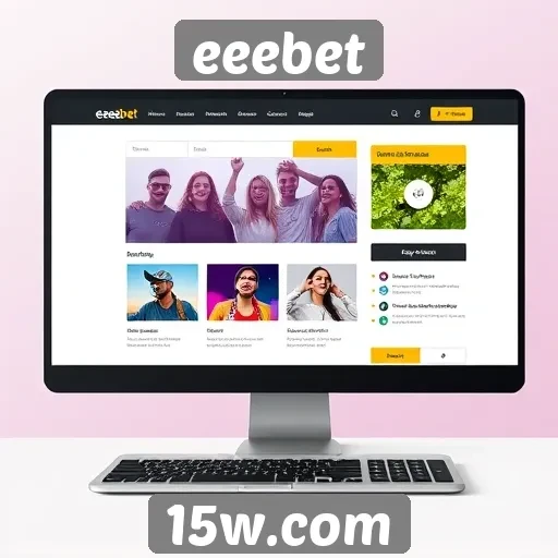 Análise da interface do usuário no site eeebet